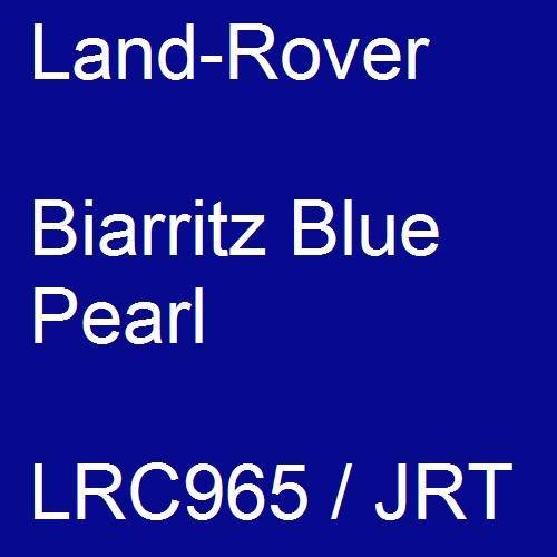 Land-Rover, Biarritz Blue Pearl, LRC965 / JRT.